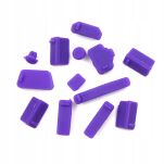 FIOLETOWE ZAŚLEPKI ZATYCZKI OCHRONNE ZAŚLEPKA GNIAZD GNIAZDEK PORTÓW USB HDMI AUDIO LAPTOPA NOTEBOOK - 4