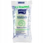 BANDAŻ OPATRUNKOWY NIEELASTYCZNY OPASKA PODTRZYMUJĄCA STABILIZUJĄCA MATOVIT MATOPAT 5CM X 4M - 4