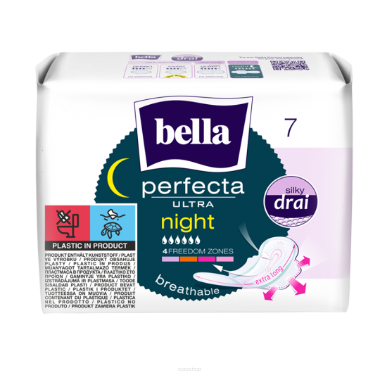 BELLA PERFECTA ULTRA NIGHT EXTRA LONG PODPASKI HIGIENICZNE 7 SZTUK