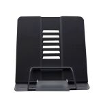 CZARNY METALOWY STOJAK UCHWYT NA KSIĄŻKĘ DO CZYTANIA PODPÓRKA PODSTAWKA REGULOWANA POD KSIĄŻKI TABLET - 3