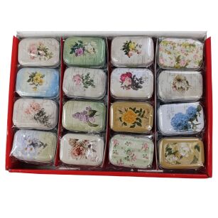 RÓŻE METALOWE ŚLICZNE PUDEŁKO OZDOBNE NA DROBIAZGI BIŻUTERIĘ AKCESORIA BIBELOTY DO TOREBKI SZUFLADY