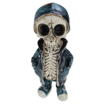 SZKIELET KOŚCIOTRUP SZKIELETOR CZASZKA CZACHA OZDOBA DEKORACJA HALLOWEEN DZIEŃ CHŁOPAKA 18-TKA WZ. B - 3