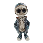 SZKIELET KOŚCIOTRUP SZKIELETOR CZASZKA CZACHA OZDOBA DEKORACJA HALLOWEEN DZIEŃ CHŁOPAKA 18-TKA WZ. B - 2