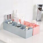 ORGANIZER DO SZUFLADY NA BIELIZNĘ SKARPETY KOSMETYKI 5 PRZEGRÓDEK ZIELONY SIMPLO - 5