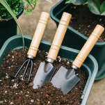 ZESTAW MINI NARZĘDZIA OGRODNIE DO OGRODU PRZESADZANIA ROŚLIN ŁOPATKI PAZURKI - 3