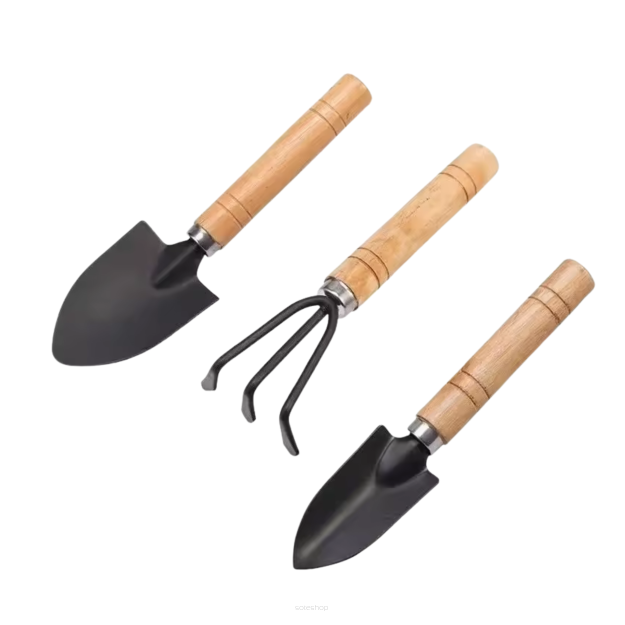 ZESTAW MINI NARZĘDZIA OGRODNIE DO OGRODU PRZESADZANIA ROŚLIN ŁOPATKI PAZURKI