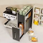 ORGANIZER NA PRZYPRAWY PÓŁKA REGAŁ SZAFKA KUCHENNA CARGO NABLATOWA METALOWA - 5