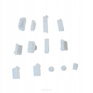 ZAŚLEPKI ZATYCZKI OCHRONNE ZAŚLEPKA GNIAZD GNIAZDEK PORTÓW USB HDMI AUDIO LAPTOPA NOTEBOOK BIAŁE