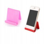 RÓŻOWA PODSTAWKA STOJAK POD TELEFON NA SMARTFON NA BIURKO BLAT UNIWERSALNY UCHWYT DO TELEFONU - 2