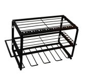 ORGANIZER WARSZTATOWY WIESZAK ŚCIENNY PÓŁKA STOJAK NA NARZĘDZIA ELEKTRONARZĘDZIA WKRĘTARKI DO GARAŻU - 2