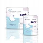 PODKŁADY CHŁONNE HIGIENICZNE JEDNORAZOWE W PŁATACH DO PRZEWIJANIA SENI SUPER SOFT 40X60CM PACZKA 5SZT - 8