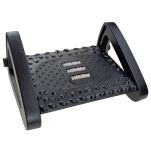 PODNÓŻEK POD BIURKO BIUROWY REGULOWANY ERGONOMICZNY PODSTAWA POD STOPY NOGI Z MASAŻEM CZARNY SIMPLO - 4