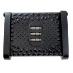 PODNÓŻEK POD BIURKO BIUROWY REGULOWANY ERGONOMICZNY PODSTAWA POD STOPY NOGI Z MASAŻEM CZARNY SIMPLO - 5