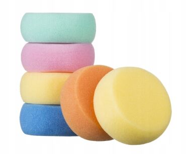 AKUKU MYJKA GĄBKA KĄPIELOWA DO KĄPIELI MIĘKKA DELIKATNA DLA DZIECI NIEMOWLĄT DOROSŁYCH