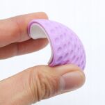 ODBOJNIK DO DRZWI KLAMKI NA ŚCIANĘ GUMOWY ODBÓJ ŚCIENNY OSŁONA NA KLAMKĘ SAMOPRZYLEPNY FIOLET - 6