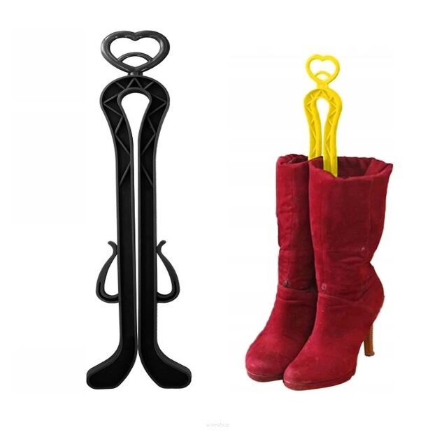 WKŁAD USZTYWNIAJĄCY USZTYWNIACZ DO KOZAKÓW BOTKÓW WYSOKICH BUTÓW UCHWYT DO OBUWIA DŁUGI CZARNY