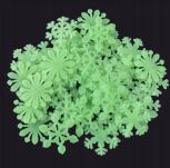 SELEDYNOWE NAKLEJKI SAMOPRZYLEPNE ŚWIECĄCE FLUORESCENCYJNE PŁATKI ŚNIEGU ŚNIEŻYNKI OZDOBY ŚWIĄTECZNE - 2