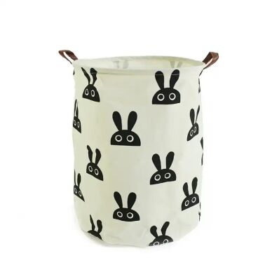KRÓLIKI XXL POJEMNIK KOSZ WOREK ORGANIZER NA ZABAWKI KLOCKI MASKOTKI UBRANIA PRANIE BIELIZNĘ PODUSZKI