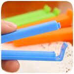 KLIPSY SPINACZE KLAMERKI ZAPINKI DO ZAMYKANIA TOREBEK WORECZKÓW OPAKOWAŃ ŻYWNOŚCI PRZYPRAW ZIÓŁ 5SZT - 3