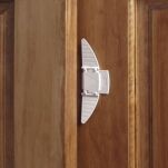 BLOKADA ZABEZPIECZENIE DRZWI PRZESUWNYCH SZAFY SZAFEK MEBLI PRZED DZIEĆMI - 4