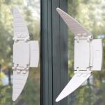 BLOKADA ZABEZPIECZENIE DRZWI PRZESUWNYCH SZAFY SZAFEK MEBLI PRZED DZIEĆMI - 3