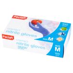 RĘKAWICE RĘKAWICZKI JEDNORAZOWE NITRYLOWE BEZPUDROWE OCHRONNE ROZMIAR M PUDEŁKO 100 SZT PACLAN - 3
