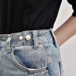 KREMOWA BROSZKA PRZYPINKA OZDOBNA DAMSKA OZDOBA DO BLUZKI UBRAŃ KARDIGANU SWETRA PEREŁKI ZESTAW 3SZT - 5