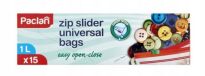 PACLAN WORECZKI UNIWERSALNE Z SUWAKIEM ZIP ZAMYKANE DO PRZECHOWYWANIA MROŻENIA NA KANAPKI 1L 15SZT - 3
