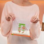 PACLAN WORECZKI UNIWERSALNE Z SUWAKIEM ZIP ZAMYKANE DO PRZECHOWYWANIA MROŻENIA NA KANAPKI 1L 15SZT - 5