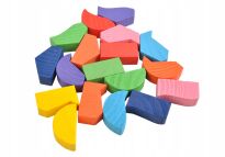 DREWNIANA UKŁADANKA SORTER ZABAWKA MONTESSORI FIGURY GEOMETRYCZNE KLOCKI - 8