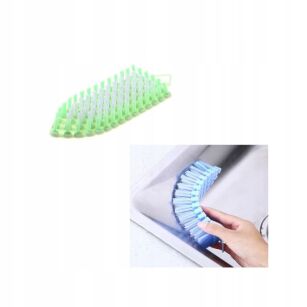 SZCZOTKA DO CZYSZCZENIA MYCIA USUWANIA BRUDU SZOROWANIA FUG KAFELEK ELASTYCZNA MIĘKKA GIĘTKA ZIELONA