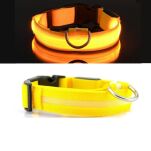 OBROŻA LED DLA PSA ŚWIECĄCA MIGAJĄCA OSTRZEGAWCZA Z REGULACJĄ REGULOWANA - 2