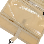 CZARNA KOSMETYCZKA ROZKŁADANA ORGANIZER NA KOSMETYKI DUŻA DAMSKA PODRÓŻNA DO SAMOLOTU WISZĄCA Z HACZYKIEM - 9