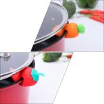 NAKŁADKI NA GARNEK GARNKI SILIKONOWE PODKŁADKI PODSTAWKI POD POKRYWKĘ DO GOTOWANIA ZESTAW 3SZT - 4