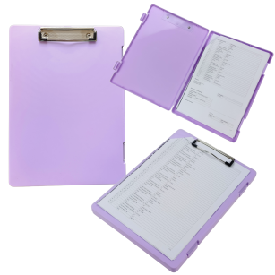 PODKŁADKA CLIPBOARD DESKA Z KLIPSEM DO PISANIA TECZKA ZAMYKANA ORGANIZER NA DOKUMENTY A4