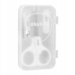 AKUKU ZESTAW DO PAZNOKCI DLA NIEMOWLĄT DZIECI W ETUI NOŻYCZKI CĄŻKI PILNIK - 2