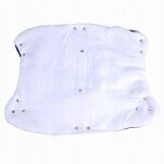 MUFKA RĘKAWICA OCIEPLANA OCIEPLACZ DO WÓZKA SANEK NA SANKI RĘCE WODOODPORNA GRUBA CIEPŁA MIĘKKA  CZARNA - 5