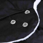 MUFKA RĘKAWICA OCIEPLANA OCIEPLACZ DO WÓZKA SANEK NA SANKI RĘCE WODOODPORNA GRUBA CIEPŁA MIĘKKA  CZARNA - 7