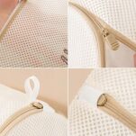 WORECZEK WOREK SIATKA OCHRONNA DO PRANIA BIELIZNY BIUSTONOSZY STANIKÓW W PRALCE Z ZAMKIEM - 4