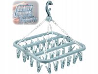 SUSZARKA NA PRANIE SUSZARKA DO BIELIZNY WIESZAK NA SKARPETKI 32 KLIPSY - 12