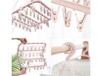 SUSZARKA NA PRANIE SUSZARKA DO BIELIZNY WIESZAK NA SKARPETKI 32 KLIPSY - 10
