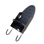 CZARNY WIESZAK UCHWYT NA ŻELAZKO DESKĘ DO PRASOWANIA PÓŁKA NA ŚCIANĘ DO SZAFY - 3