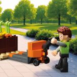 CIĘŻARÓWKA TRUCK TIR BIEDRONKA METROPOLIS EDYCJA LIMITOWANA ELEFUN 523 elem - 4