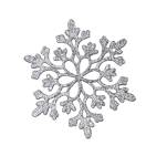 BOMBKI NA CHOINKĘ OZDOBA CHOINKOWA NA BOŻE NARODZENIE ŚWIĘTA ZAWIESZKI PŁATKI ŚNIEGU ŚNIEŻYNKI 10SZT NR1 - 3