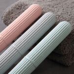 RÓŻOWY POJEMNIK ORGANIZER PODRÓŻNY TURYSTYCZNY FUTERAŁ ETUI NA SZCZOTECZKĘ SZCZOTKĘ DO ZĘBÓW SIMPLO - 5