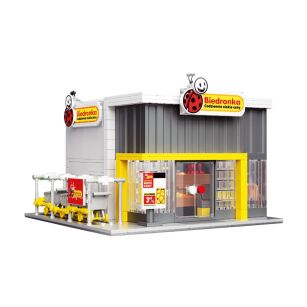 KLOCKI SKLEP SUPERMARKET BIEDRONKA DLA DZIECI ELEFUN EDYCJA LIMITOWANA 500 elementów