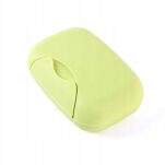 ZIELONA DUŻA MYDELNICZKA PODRĘCZNA PODRÓŻNA POJEMNIK NA MYDŁO SZAMPON W KOSTCE - 2