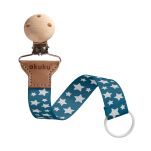 GWIAZDKI TASIEMKA ZAWIESZKA SMYCZ DO SMOCZKA Z KLIPSEM BEZPIECZNA 24 CM AKUKU - 2