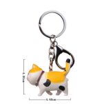 ŻÓŁTY KOTEK ZAWIESZKA BRELOK BRELOCZEK MASKOTKA DO KLUCZY PLECAKA TOREBKI NA PREZENT DZIEŃ DZIECKA - 3