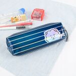 SIMPLO ETUI PIÓRNIK SZKOLNY DO SZKOŁY SASZETKA TUBA BEZ WYPOSAŻENIA NA ZAMEK JEDNOKOMOROWY MORSKI - 2